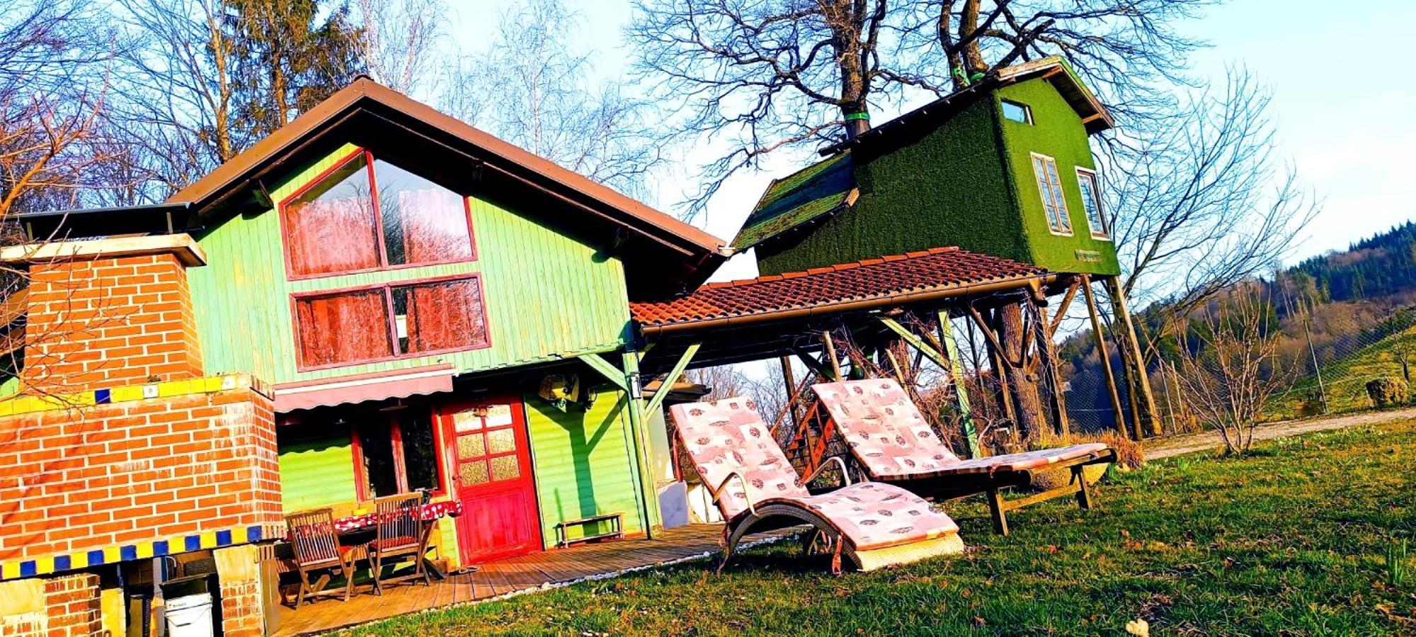 Villa Fairytale Wooden House By Ljubljana Grosuplje Esterno foto