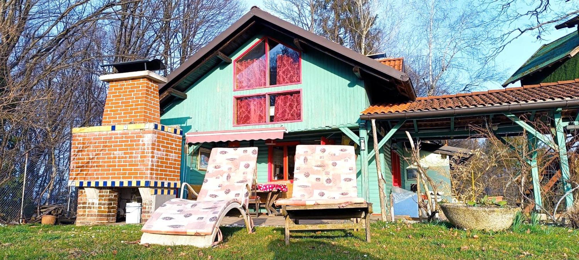 Villa Fairytale Wooden House By Ljubljana Grosuplje Esterno foto